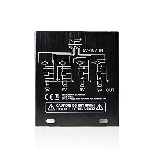  YUEKO ISO4 SE Power Packtm Power Supply for 4pcs Guitar Effect Pedals Guitar Accessories