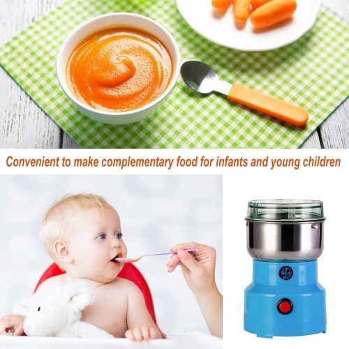  [아마존베스트]YUESUO Multifunction Smash Machine, Electric Coffee Bean Milling Smash Grain Grinder Grain Mill Machine, Household Cereals Grain Seasonings Spices Machine Grinder for Daily Use.