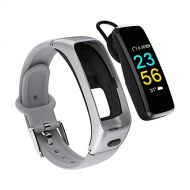 YUHEJUNJING Multi-function Color Screen Waterproof Sports Separation Can Be Called Smart Bracelet Bluetooth Headset Two In One Monitoring Heart Rate Blood Pressure Men And Women Pe