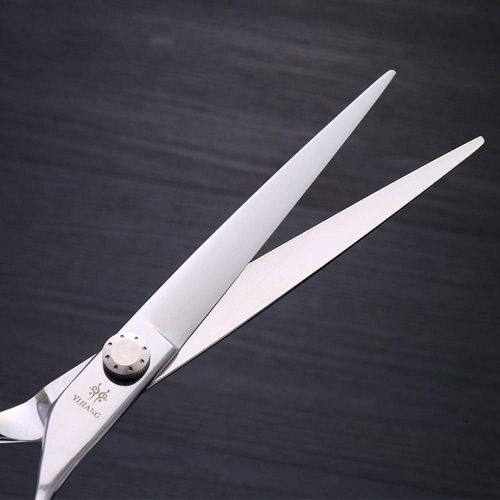  YUHUA-WL-Scissors Trimming Scissors 7.5-inch Pet Grooming Flat Shears,Double-tipped Pet Scissors 440C Stainless Steel Pet Grooming Tools Cutting Tools (Color : Silver)