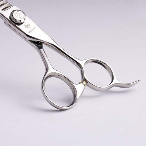  YUHUA-WL-Scissors Trimming Scissors 7.0 inch pet scissors, stainless steel pet groomer thinning scissors,high-end dog grooming scissors Cutting Tools (Color : Silver)