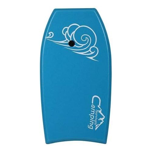  YUIOP Kids Body Boards for Beach, Lightweight Bodyboard with EPS Core, XPE Deck and Slick Bottom, Beginner Bodyboard with Leash and Wrist Rope for 14+