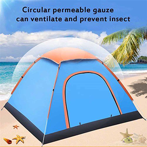  YUIOP 2 Person Dome Tent, Camping Tent,4 Season Backpacking Tent, Automatic Pop Up Tent Family Tent Lightweight for Outdoor Sports