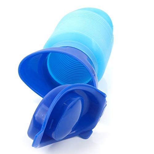  YUMSUM LSLMCS 750ML Unisex Mini Toilet Portable Mini Outdoor Camping Travel Shrinkable Personal Mobile Toilet Potty Pee Bottle for Kids Adult