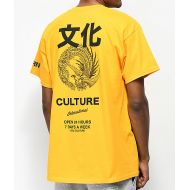 YUNG RICH NATION YRN Intl. Culture Gold T-Shirt