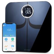 YUNMAI Premium Smart Scale - Body Fat Scale with New Free APP & Body Composition Monitor with Extra Large Display - Works with iPhone.