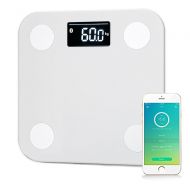 TRUSTECH YUNMAI Precision Smart Body Scale Bluetooth Tracks BMI BMR Bone Mass Fat Monitor Scale with Smartphone App Body Scale Analyzer