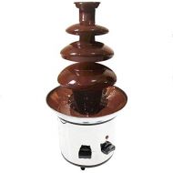 [아마존베스트]Yunrux DIY Chocolate Fountain Professional Chocolate Fountain with Food-Safe Conveyor Stainless Steel Cascades for Perfect Chocolate Flow 170 W 220 V