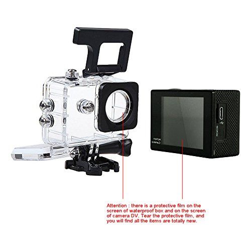  YUNTAB Yuntab A9 kamera Action Full HD 1080p Kamera Wasserdicht 2.0 LCD 120° Objektiv DVR Outdoor Action Camera Sport Kamera Tauchen und Kostenlosen Zubehoer