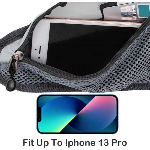  YUOTO Waist Pack with Water Bottle Holder for Running Walking Hiking Runners Hydration Belt