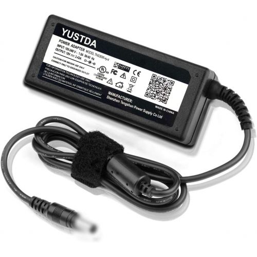  Yustda 19V 6.32A AC/DC Adapter Replacement for Toshiba Satellite P10 P20 P25 P30 PSP20E P20-761 P20-771 P20-604 P20-8PW Harman Kardon 17 Laptop Notebook PC 19VDC 120Watt Power Supp