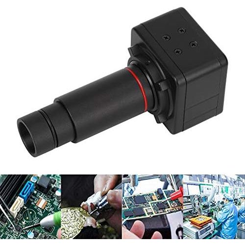  [아마존베스트]YWBL-WH Digital Camera for Microscope USB HD CMOS Digital Electronic Eyepiece Camera with Mount Adapter 5.0MP