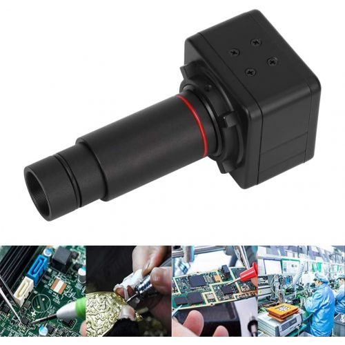  [아마존베스트]YWBL-WH Digital Camera for Microscope USB HD CMOS Digital Electronic Eyepiece Camera with Mount Adapter 5.0MP