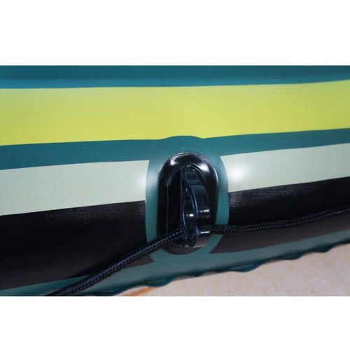  YWJ Kajakpaddel ， Doppeleinzelschlauchboot Fischerboot Beiboot PVC Kajak Dickes Raftingboot + Handpumpe + Paddelboot (groesse : Three-Person Boat)