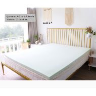 YWSHUF 2 Inch Memory Foam Mattress Comfortable Mattress Topper Dorm Mattress Hotel Mattress Topper