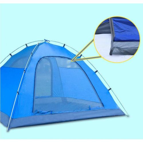  YWYU Outdoor-Zelt Portable Camping Oxford Tuch Material Zelt laminiert Aluminium Pole Zelt Doppelschicht Zelt handgefertigt Zelt fuer Strand, Outdoor, Reisen, Wandern, Camping, Ange