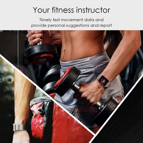  YX&SH Fitness Tracker Smart Watch Men Women Blood Pressure Heart Rate Monitor Fitness Tracker Clock Smartwatch for iOS Android