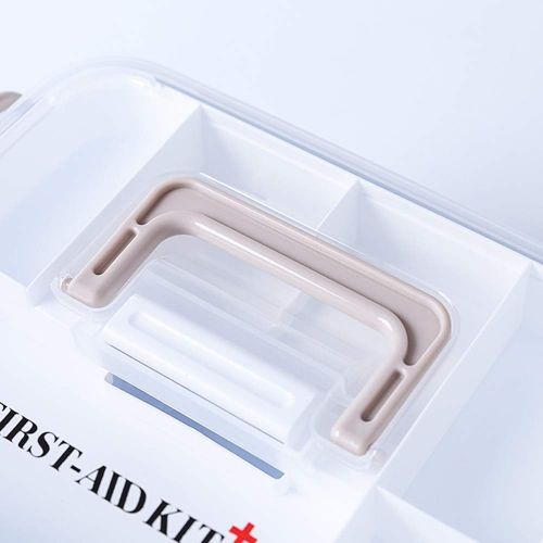  YX Medical box YangXu Medical box-PP material, portable portable multi-layer storage large-capacity sealed moisture-proof and dustproof, simple household medicine box large-capacity emergency fir