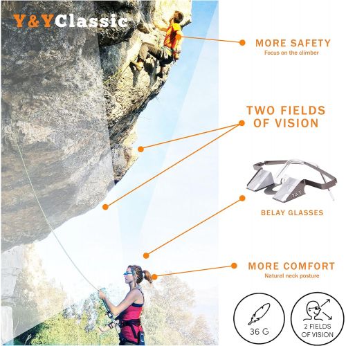  [아마존베스트]YY Vertical Y&Y Belay Glasses Classic - The Original Y&Y Classic Belay Glasses