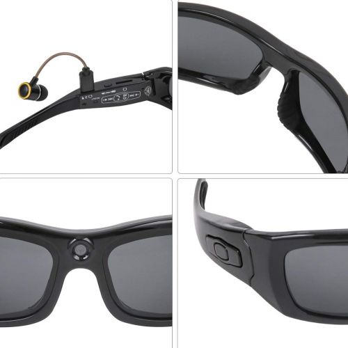  YYH Bluetooth Music Video Sunglasses Can Be Connected to Call Fashion Sports Smart Glasses Bluetooth Earphone