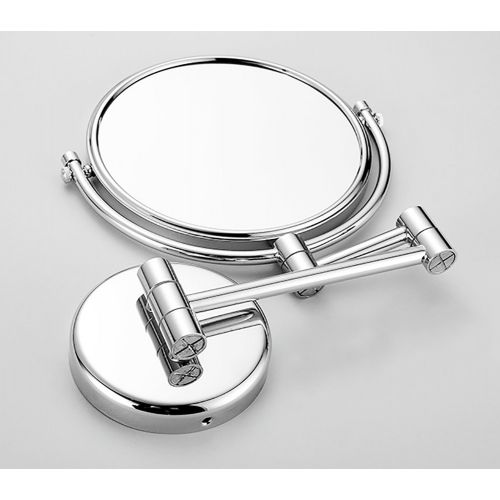  YYNNAME Extendable makeup mirror,Cosmetic mirror Bathroom bathroom mirror Two-sided wall mounted folding telescopic magnifying endoscopy-B