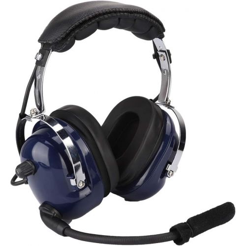  [아마존베스트]-Service-Informationen YYRL Aviation Headset Dual Plug Pilot Headphones 3.5 mm Noise Reduction Headset for Pilot