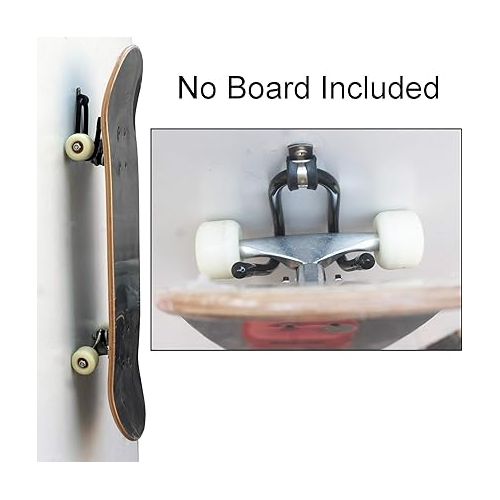  Skateboard Wall Hanger Wall Storage Clip Skateboard Wall Rack Wall Mount - for Skateboard and Longboard - 1/PK