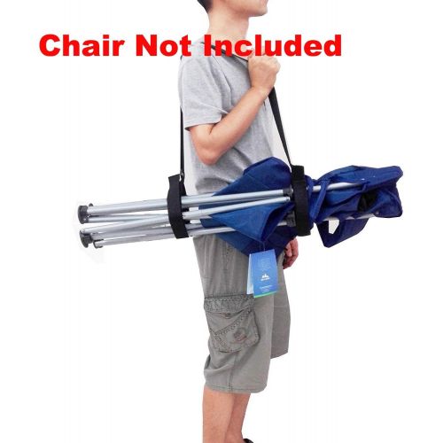  [아마존베스트]YYST Carry Strap for Beach Chair Folding Chair - (Chair Not Included) - Easy to Use - Easy to Carry