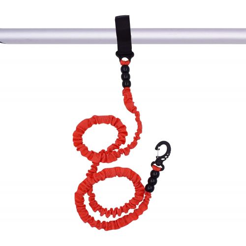  [아마존베스트]YYST 1 Piece 36 Inch Deluxe Red Kayak Paddle Leash Kayak Rod Leash Tool Lanyard Fishing Leash SUP Paddle Leash SUP Leash