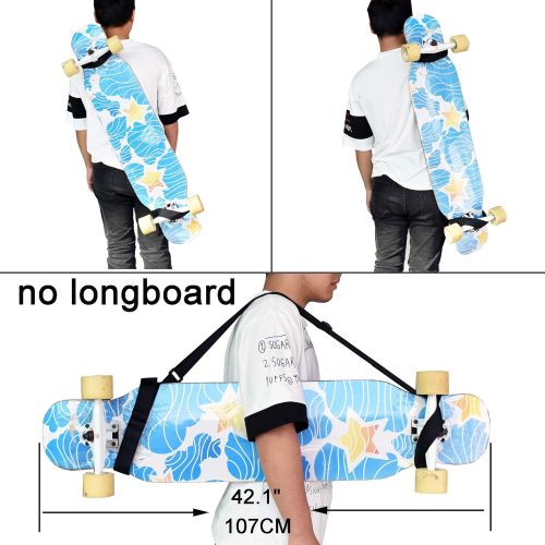  YYST Universal Skateboard Shoulder Carrier Skateboard Carry Strap Skateboard Shoulder Strap Skateboard Carry Shoulder - Fit All Boards! Put into Your Pocket!