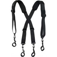 YYST Men Paddded Adjustable Tool Belt Suspender Duty Belt Suspender Tactical Duty Belt Harness For Duty Belt