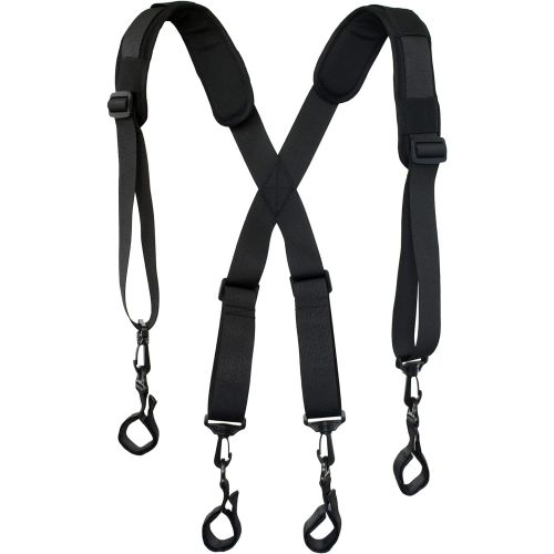  YYST Men Paddded Adjustable Tool Belt Suspender Duty Belt Suspender Tactical Duty Belt Harness For Duty Belt