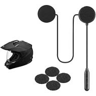 [아마존베스트]-Service-Informationen Motorcycle Helmet Headset, Bluetooth 5.0 Helmet Headphones Wireless Communication Waterproof Windproof for Motorcycles Outdoor for GPS/Music Call Control/Cycling/Skiing