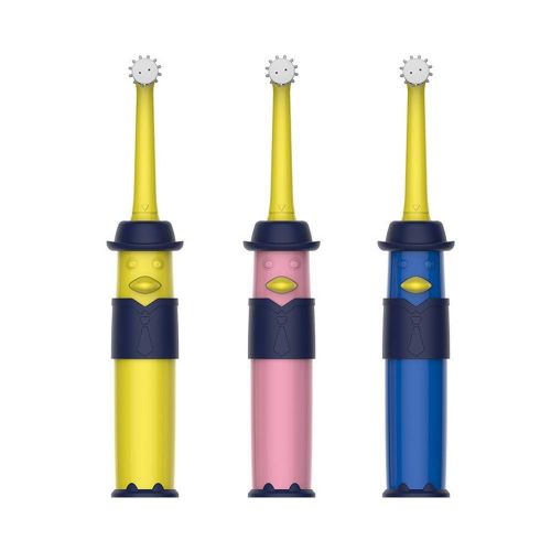  YZS Childrens electric toothbrush rotary 3-6-12 dupont fur baby cartoon electric teeth swish for children