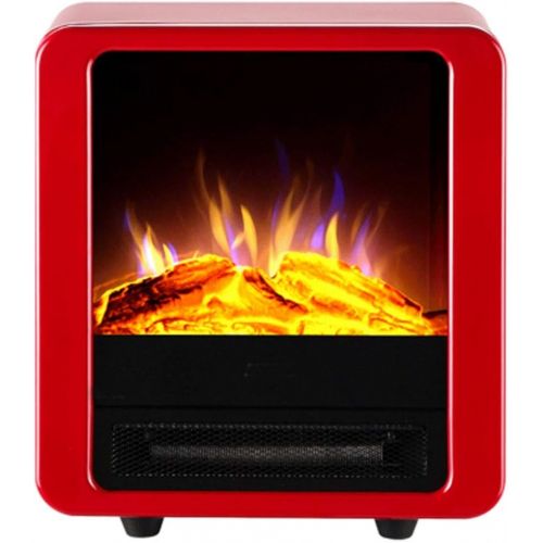  YZZSJC Electric Fireplace,Electric Stove Fireplaces,Log Burner Electric Fire Stove Freestanding Electrical Fireplace Indoor Heater Stove Log Wood Electric Stove Fire (red)900/1800W electr