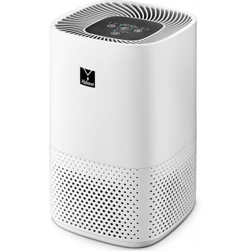  Yabano Air Purifiers Smoke Air Cleaner for Home Bedroom, 215 ft² Coverage, 20db Ultra Quiet, H13 True HEPA Filter 99.97% Effectively Remove Air Pollutants