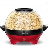 [아마존베스트]Yabano Popcorn Machine, 6-Quart Popcorn Popper maker, Nonstick Plate, Electric Stirring with Quick-Heat Technology, Cool Touch Handles, 2 in 1 Thicken Transparent Cover, Makes 24 Cups of