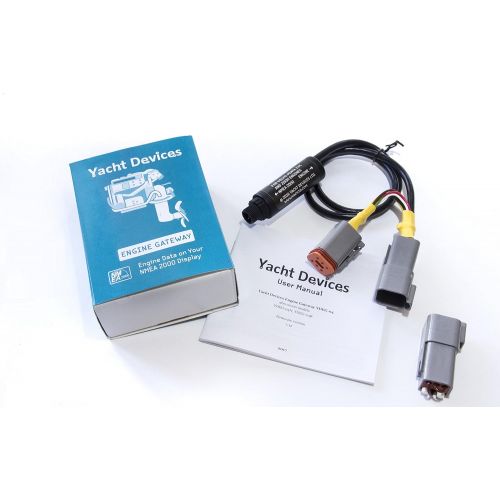  Yacht Devices Boat Engine Gateway YDEG-04 for Volvo Penta, BRP Rotax and J1939 Engines to NMEA 2000 Marine Electronics Networks