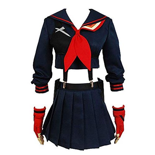  할로윈 용품Ya-cos Halloween Girls Battlesuit Ryuko Matoi Dress Outfit Cosplay Costume