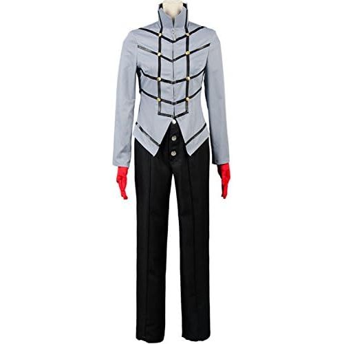  할로윈 용품Ya-cos Persona 5 Dancing Star Night Joker Protagonist Akira Kurusu Cosplay Costume Suit