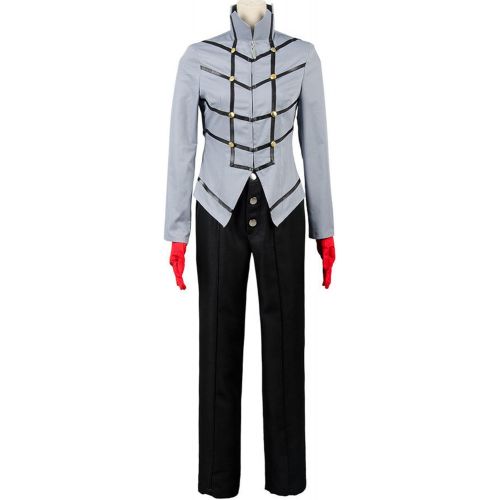 할로윈 용품Ya-cos Persona 5 Dancing Star Night Joker Protagonist Akira Kurusu Cosplay Costume Suit