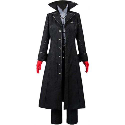  할로윈 용품Ya-cos Persona 5 Dancing Star Night Joker Protagonist Akira Kurusu Cosplay Costume Suit