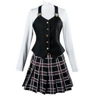 할로윈 용품Ya-cos Persona 5 P5 Makoto Niijima Queen Winter School Uniform Dress Cosplay Costume