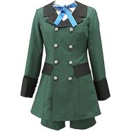 할로윈 용품Ya-cos Black Butler Ciel Phantomhive Cosplay Costume Fancy Dress Uniform Outfit Full Suit Green