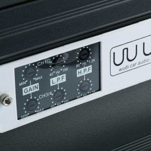  YaeCCC 4 Channel Car Amplifier V12 705 Audio Power Stereo Amplifier Amp 4Ohm