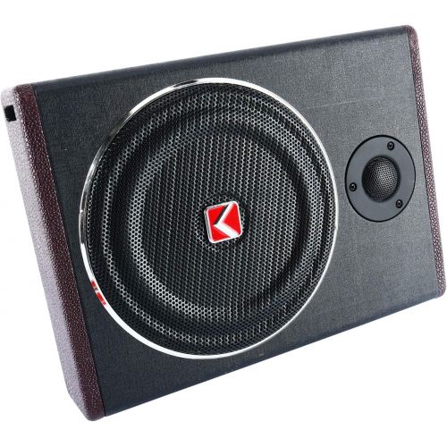  Yaeccc 8 600W Active Under Seat Car Sub Woofer Stereo Power Amplifier Enclosure Speaker