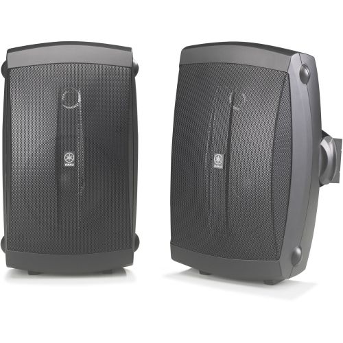 야마하 Yamaha NS-AW150BL 2-Way Outdoor Speakers (Pair, Black)