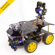 [아마존 핫딜] [아마존핫딜]Yahboom Raspberry Pi Robot Kit for 4B / 3B+ Project with HD Camera, Programmable Robotice Truck with 4WD, Electronics Education DIY Set for Adult (Raspberry Pi Not Included)