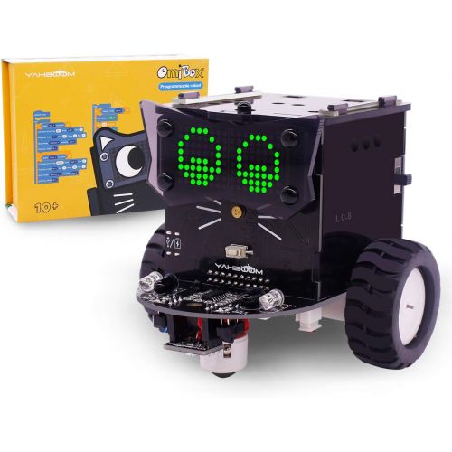  Yahboom Robot Kit for Kids to Build STEM Education Electronics DIY Car Learnning Coding Palying