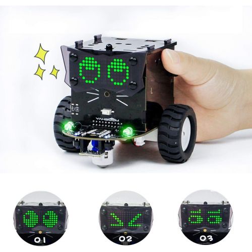  Yahboom Robot Kit for Kids to Build STEM Education Electronics DIY Car Learnning Coding Palying